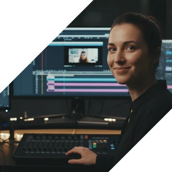 Content specialist reviewing search performance